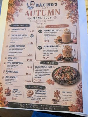 Menu photo 1 Màximo’s Cafe Rockaway, NJ Menu photo 1 Màximo’s Cafe Rockaway, NJ