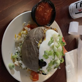 O'Blarney's At The Gibson House - Taco Baked Potato on Taco Tuesdays - Sports Bars Near Me - Centralia, Washington O'Blarney's At The Gibson House - Taco Baked Potato on Taco Tuesdays - Sports Bars Near Me - Centralia, Washington