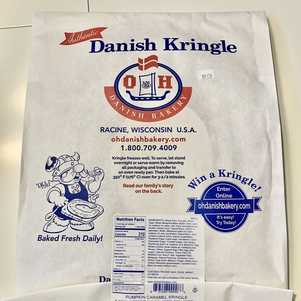 Trader Joe's - Pumpkin Caramel Danish Kringle - Grocery Near Me - Northville, Michigan Trader Joe's - Pumpkin Caramel Danish Kringle - Grocery Near Me - Northville, Michigan