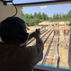 Distinguished Pistol Outdoor Shooting Range