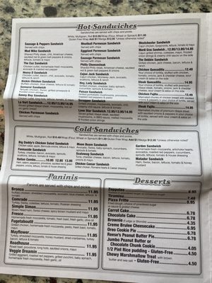 Menu photo 3 Arcuri's Pizza & Salad Cos Cob, CT