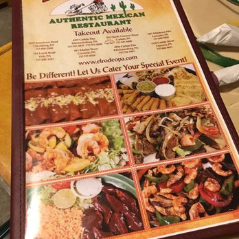 El Rodeo - Menu - Mexican Near Me - York, Pennsylvania El Rodeo - Menu - Mexican Near Me - York, Pennsylvania