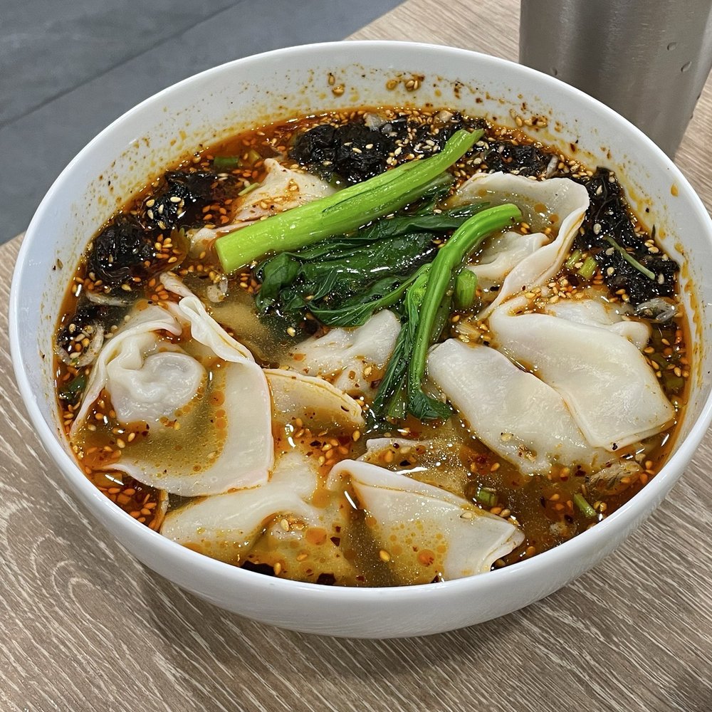 Walee Bistro - Wonton dumpling in hot and sour soup ($11.99 for 10) - Chinese Near Me - Coquitlam, British Columbia Walee Bistro - Wonton dumpling in hot and sour soup ($11.99 for 10) - Chinese Near Me - Coquitlam, British Columbia