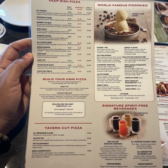 BJ's Restaurant & Brewhouse - Menu as of 01/13/2023 - Breweries Near Me - Goodyear, Arizona