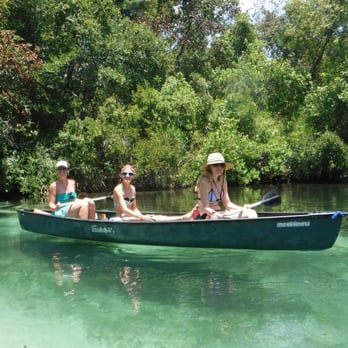The Kayak Shack - Looks like our canoe is floating in air. - Boating Near Me - Weeki Wachee, Florida The Kayak Shack - Looks like our canoe is floating in air. - Boating Near Me - Weeki Wachee, Florida