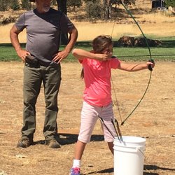 The Lodge at 14 Oaks Ranch - Teach your child archery!