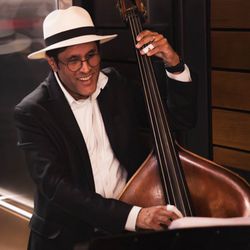 Jazz Mirage - Raj on bass at Goodnight's