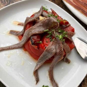 Costa Brava - Anchoas con Pimientos - Tapas Bars Near Me - San Diego, California Costa Brava - Anchoas con Pimientos - Tapas Bars Near Me - San Diego, California