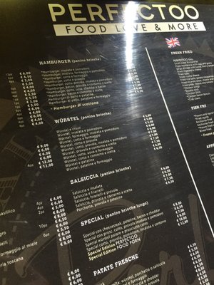 Menu photo 1 Perfectoo Naples, NA Menu photo 1 Perfectoo Naples, NA