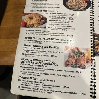 Eboshi Ramen Bar - Noodles Near Me - Lomita, California