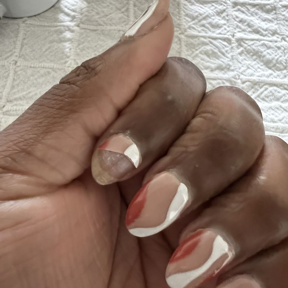 Olive Nail Boutique - Completely broke off after picking up a food container - Nail Salons Near Me - Charlotte, North Carolina
