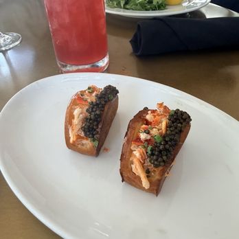 RH Rooftop Restaurant at RH West Palm - Mini lobster rolls - Wine Bars Near Me - West Palm Beach, Florida