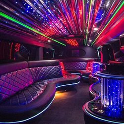Roll Vegas Limousine - Stretch Hummer Limo interior . Let's check it out!