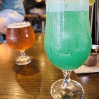 World of Beer - a green drink and a beer - American Near Me - Richmond, Virginia World of Beer - a green drink and a beer - American Near Me - Richmond, Virginia