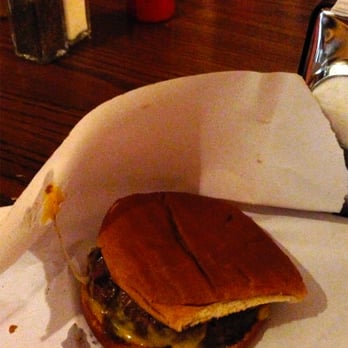 Burger Joint - Cheeseburger - perfectly cooked medium rare. But unfortunately under seasoned. - American Near Me - New York, New York Burger Joint - Cheeseburger - perfectly cooked medium rare. But unfortunately under seasoned. - American Near Me - New York, New York
