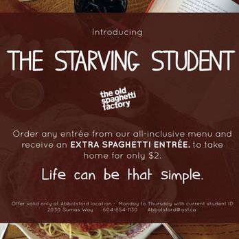 Old Spaghetti Factory - Italian Near Me - Abbotsford, British Columbia Old Spaghetti Factory - Italian Near Me - Abbotsford, British Columbia