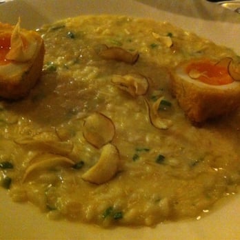 BANG Restaurant & Bar - Jerusalem artichoke risotto with crispy hen's egg - Irish Near Me - Dublin, D