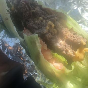 Five Guys - Burger with lettuce wrap. - Burgers Near Me - Bethesda, Maryland