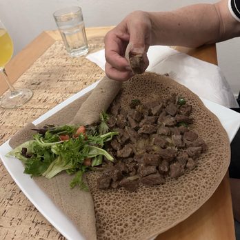 Admas - Beef Tibs - Ethiopian Near Me - Oakland, California