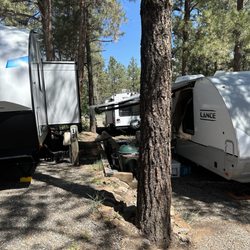 Pagosa Pines RV Park - Tiered spaces