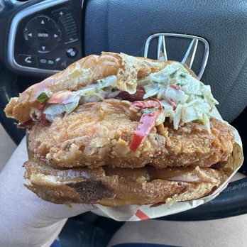 The Crack Shack - Coop Deville Sandwich - Chicken Shop Near Me - Costa Mesa, California