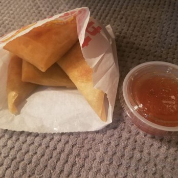 Envegan - Curry Pocket..goodness here..tasty and light with a sweet sauce to dip them in..thumbs up~ - Vegan Near Me - Morrow, Georgia