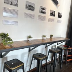 Journey Coffee - Indoor seating, some tables too!