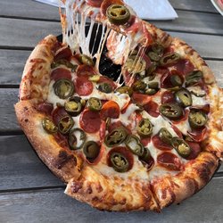 BYOP with Pepperoni, Jalapeno and extra cheese!