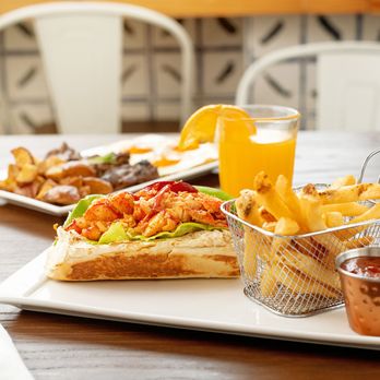 Scratch Kitchen - Take a trip to Maine while sitting in Maryland. Our lobster roll (Lob-STAH) is made with wild caught  lobster on a buttered & roll - Breakfast & Brunch Near Me - Olney, Maryland