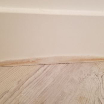 Alpine Homes - damaged baseboards - Home Developers Near Me - Draper, Utah