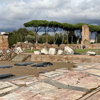 Palatino - Ancient roman paths atop Palatine Hill (Palatino) are still used while iconic Italian stone pine trees stand guard in the background - Landmarks & Historical Buildings Near Me - Rome, RM Palatino - Ancient roman paths atop Palatine Hill (Palatino) are still used while iconic Italian stone pine trees stand guard in the background - Landmarks & Historical Buildings Near Me - Rome, RM
