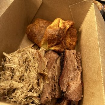Salt + Smoke - Popover, pulled chicken and brisket - Bars Near Me - Saint Louis, Missouri