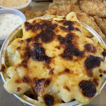Good Hot Fish - Mac and cheese - Fish & Chips Near Me - Asheville, North Carolina Good Hot Fish - Mac and cheese - Fish & Chips Near Me - Asheville, North Carolina