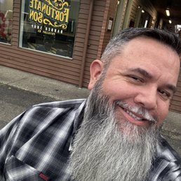 Exterior outside entrance of Fortunate Son Barber Shop - Puyallup, Washington Exterior outside entrance of Fortunate Son Barber Shop - Puyallup, Washington