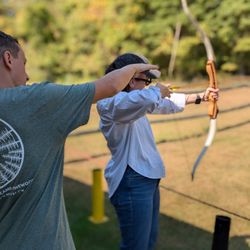 Camp Pinewood YMCA - Archery for our family and friends