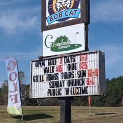The Bobcat Bar & Grill - Road Sign