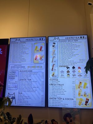 Menu photo 3 Heeretea San Mateo, CA