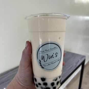 Win’s Fresh Fruit Smoothie - Pineapple Coconut with boba - Juice Bars & Smoothies Near Me - Wahiawa, Hawaii Win’s Fresh Fruit Smoothie - Pineapple Coconut with boba - Juice Bars & Smoothies Near Me - Wahiawa, Hawaii
