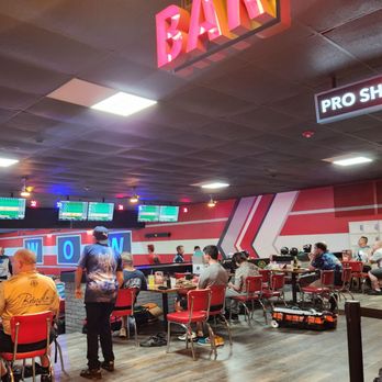 Bowlero Lakeland - Pro shop and bar. Bar area is food too, nice seats - Bowling Near Me - Lakeland, Florida Bowlero Lakeland - Pro shop and bar. Bar area is food too, nice seats - Bowling Near Me - Lakeland, Florida