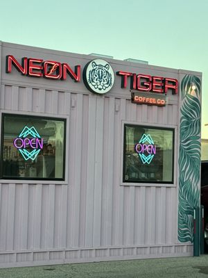 Neon Tiger Coffee by null