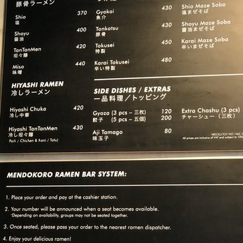 Mendokoro Ramenba - Ramen Near Me - Makati, NCR