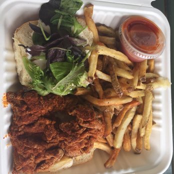 Ithaca Beer Company - Buttermilk Fried Chicken Sandwich - Burgers Near Me - Ithaca, New York