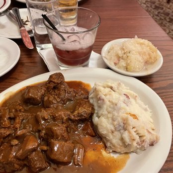 Student Prince - Delicious goulash and mashed potatoes and kraut! - German Near Me - Springfield, Massachusetts Student Prince - Delicious goulash and mashed potatoes and kraut! - German Near Me - Springfield, Massachusetts