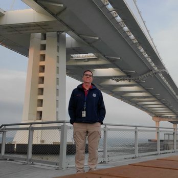Pier E-2 Vista Point - Single stay suspension tower Oakland Bay Bridge East span - Hiking Near Me - San Francisco, California