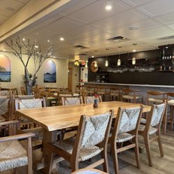 Aleko's Village Cafe - A look at the dining room. Very nice decor and it was especially nice that they played Greek music while dining.