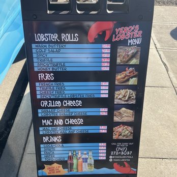 Yero's Lobster - Menu - Food Trucks Near Me - Burbank, California Yero's Lobster - Menu - Food Trucks Near Me - Burbank, California