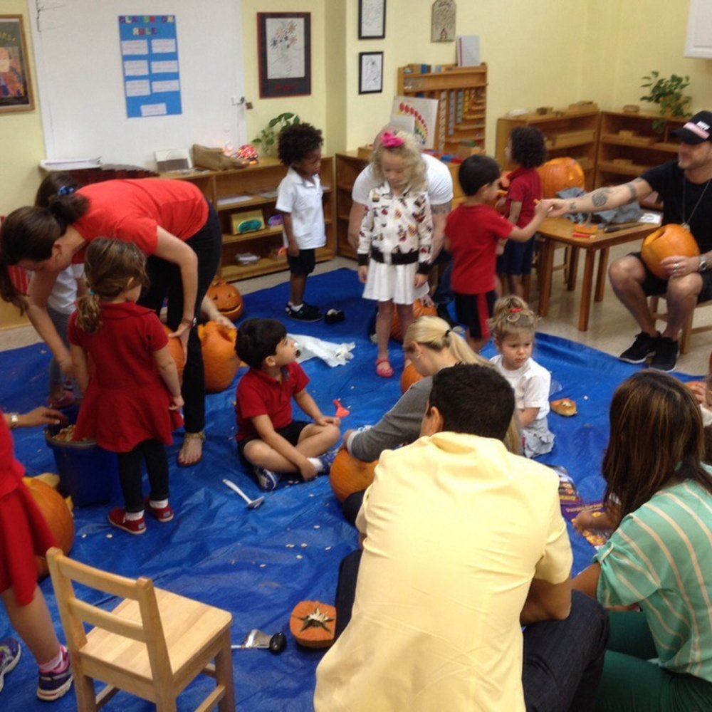 Morningside Montessori School - Pumpkin carving! - Montessori Schools Near Me - Miami, Florida