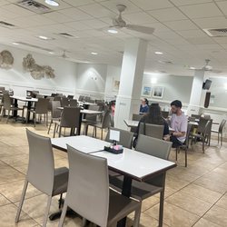 The dining area. There is another dining area on the other side that's smaller