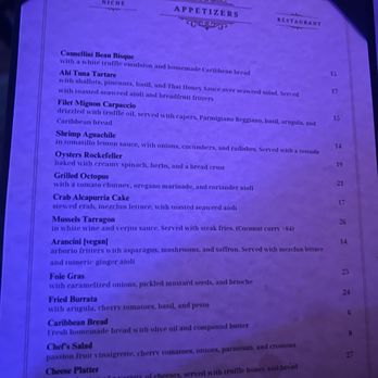 Niche Restaurant - app menu - French Near Me - San Juan, Puerto Rico Niche Restaurant - app menu - French Near Me - San Juan, Puerto Rico