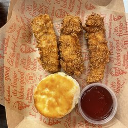 KFC - 3 pc. Chicken Combo mikes hot Honey